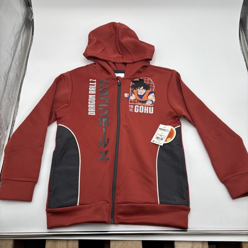 Dragon Ball Z Full Zip Hoodie Boy Size 8